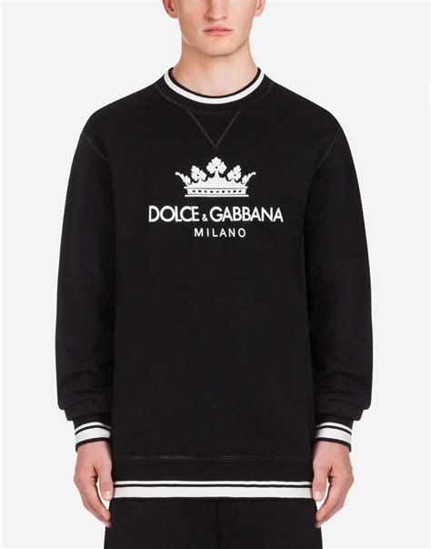 dolce gabbana sweatshirt men's.